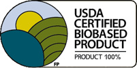 USDA BioPreferred Certified and is 100% Biobased